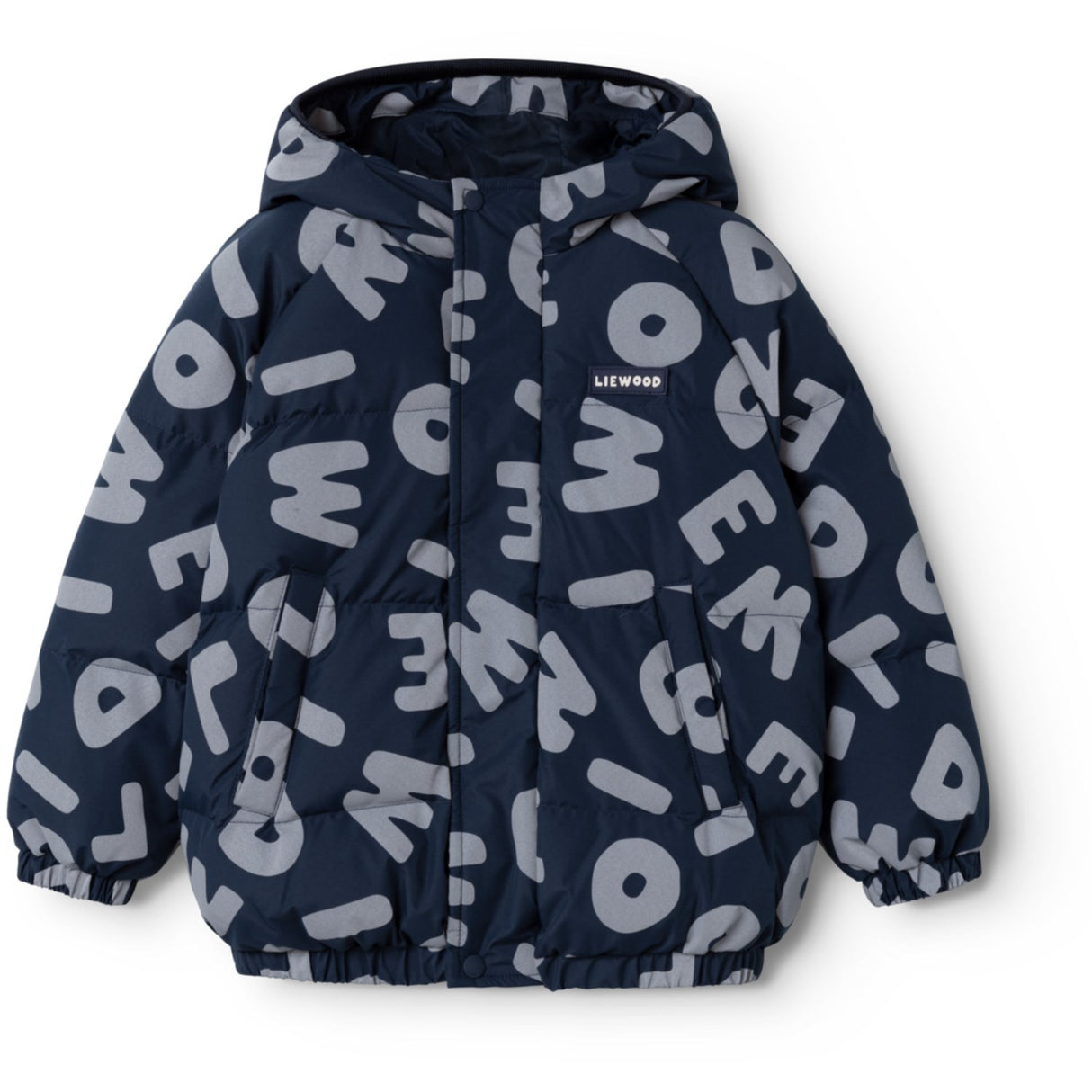 LIEWOOD Letters / Classic Navy Adelina Reflective Down Jacket