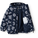 LIEWOOD Letters / Classic Navy Adelina Reflective Down Jacket