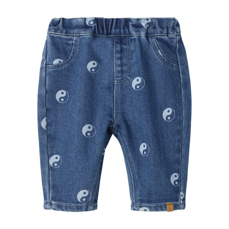 Lil'Atelier Dark Blue Denim Nbmlivo Loose Jeans 2001-Se Lil