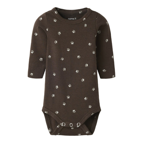 Name It Chocolate Brown Nbmlaris Ls Xsl Body