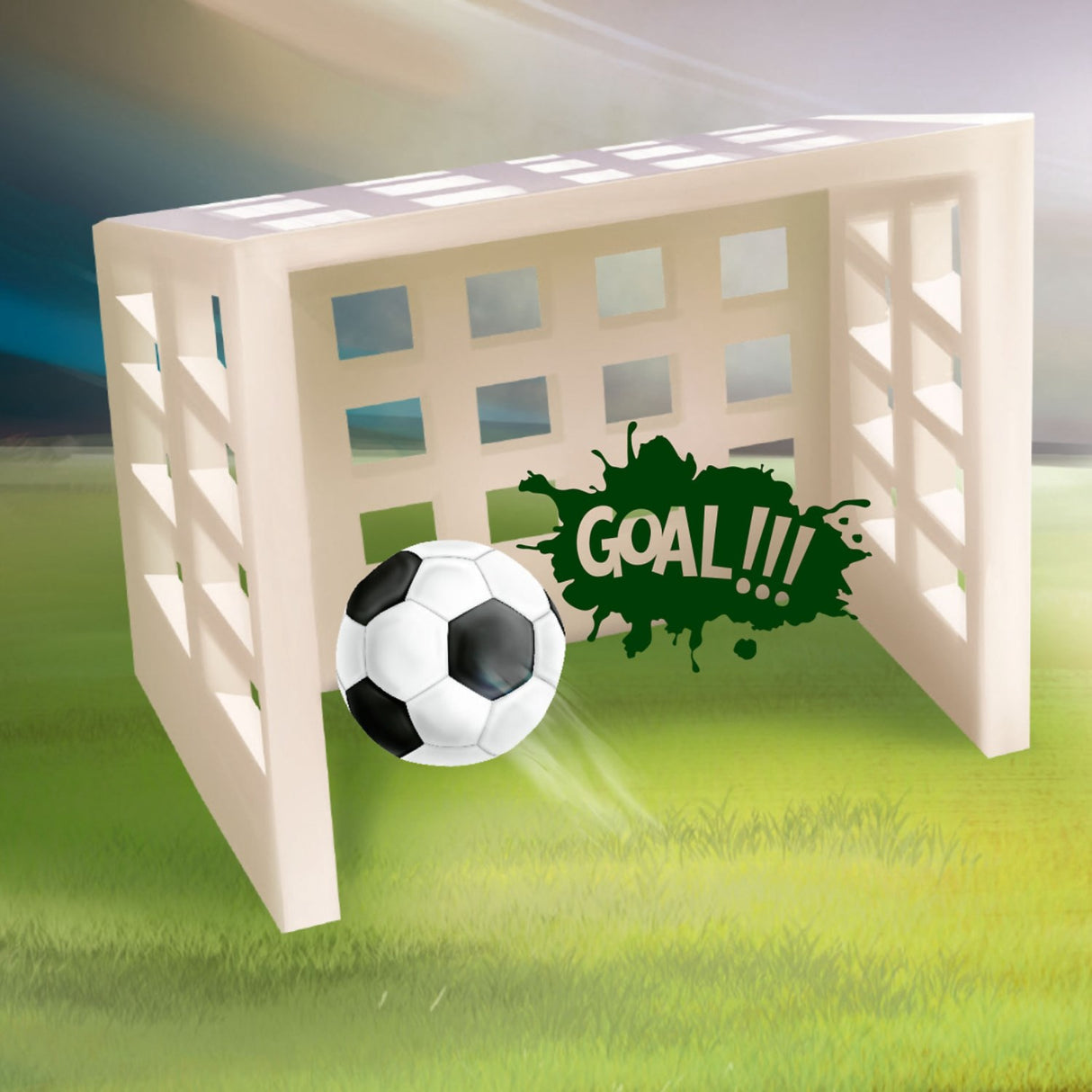Dino World + Action Football Eraser Set