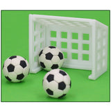 Dino World + Action Football Eraser Set