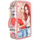 TOPModel Heart To Heart Double Pencil Case
