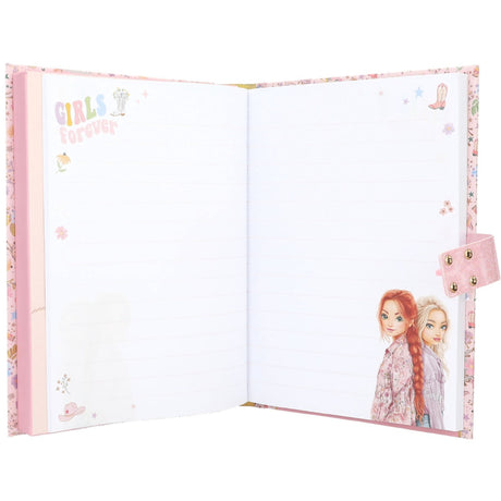 TOPModel Cowgirl Diary With Code And Sound