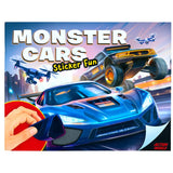 Dino World + Action Monster Cars Sticker Fun