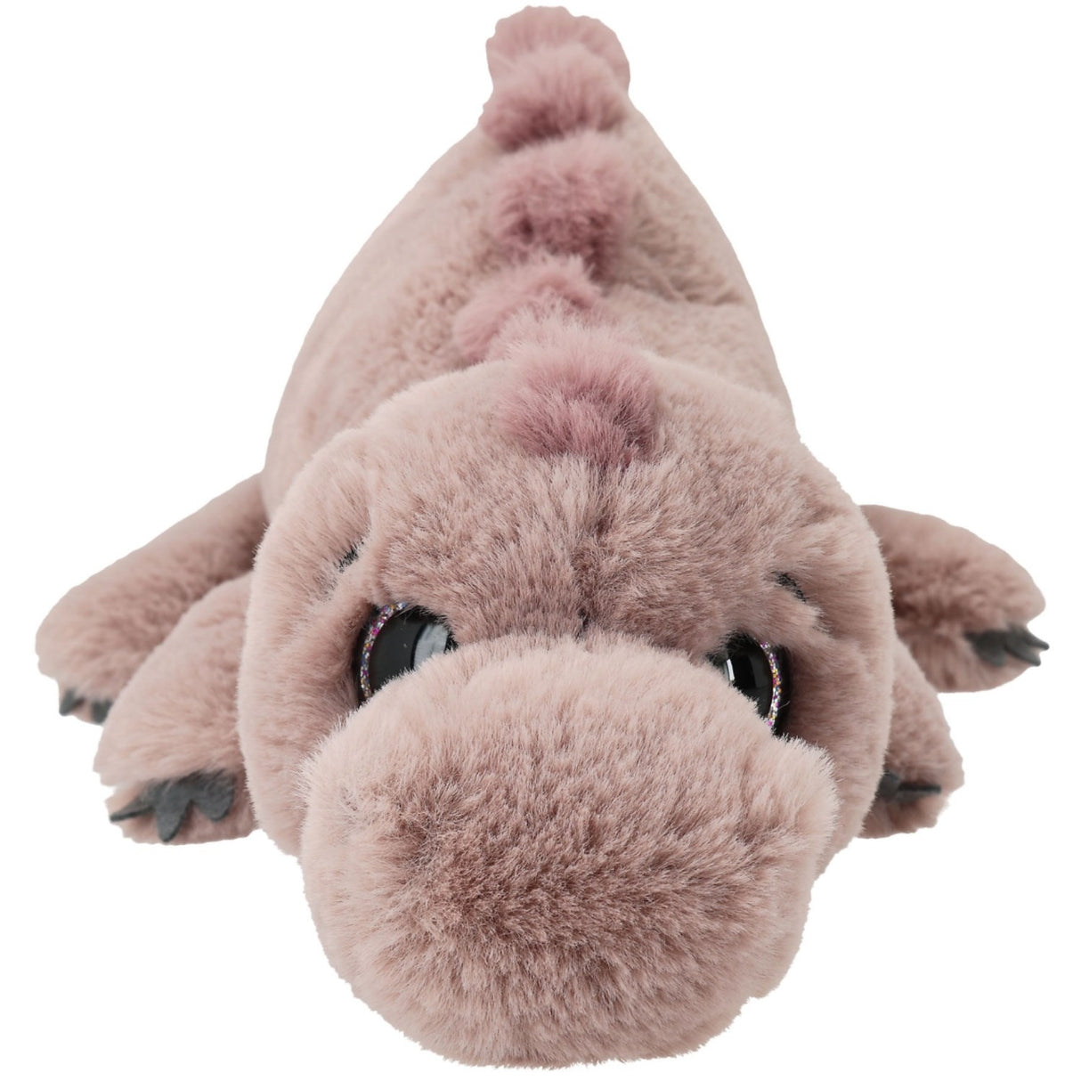 Dino World + Action Light Brown Plush Dino Lying 50 Cm