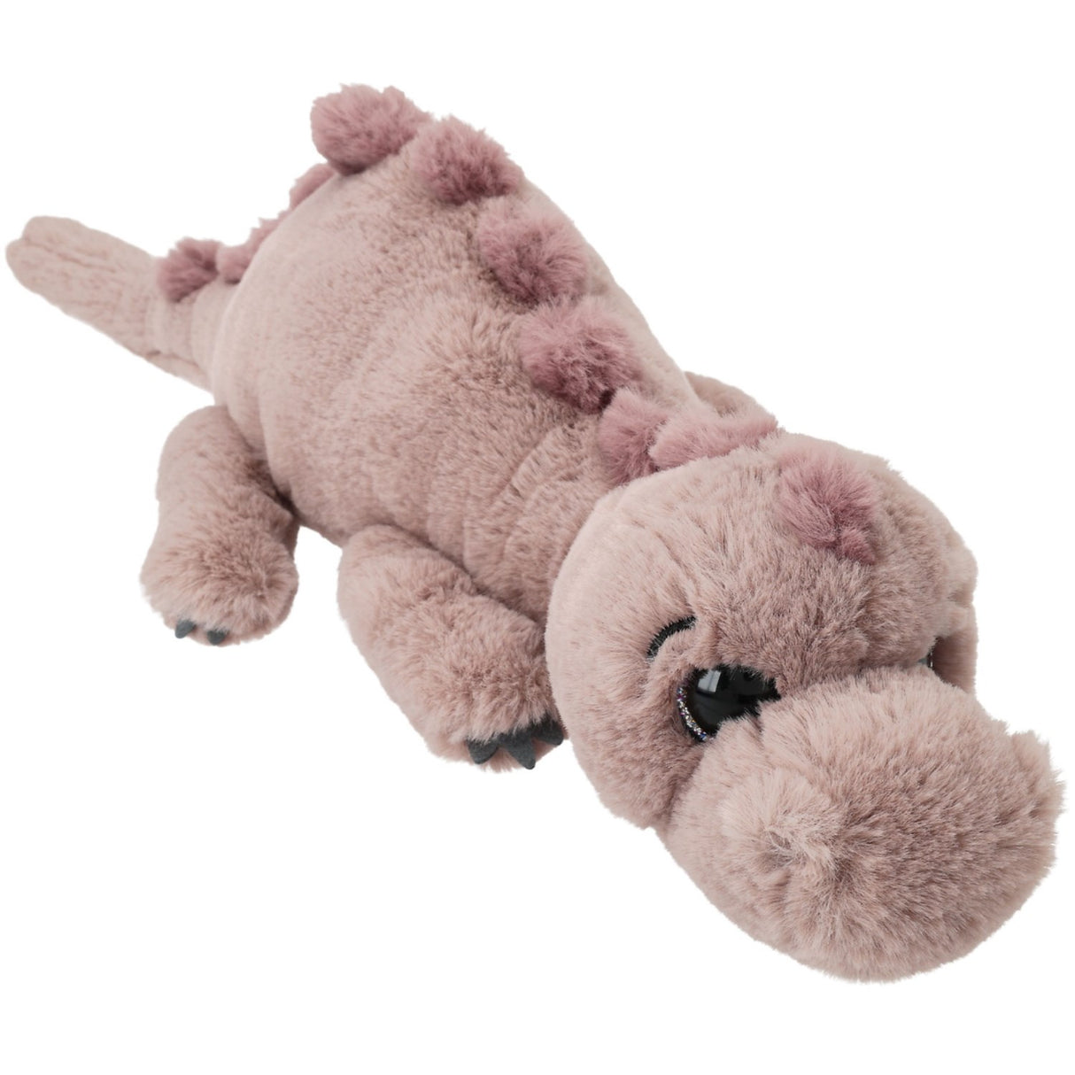 Dino World + Action Light Brown Plush Dino Lying 50 Cm