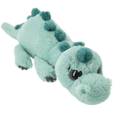 Dino World + Action Light Green Plush Dino Lying 50 Cm
