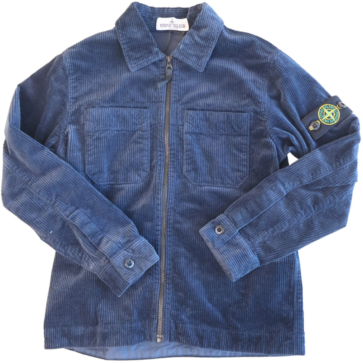 Stone Island Navy Blue Shirt