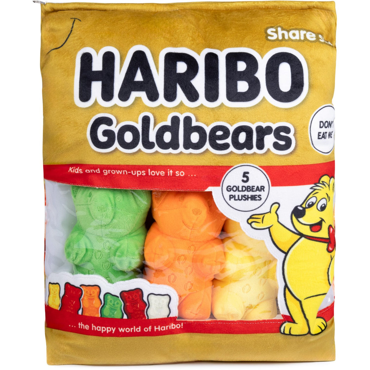 Haribo Plush Snack Bag Golden Bear