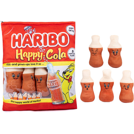 Haribo Plys Snack Bag Cola Bottles