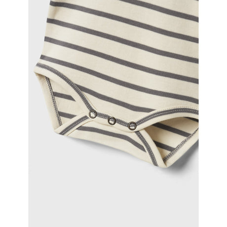 Lil'Atelier Turtledove Poppy Seed Nbmlimia Ls Polo Body Lil