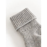 MarMar Light Grey Melange Newborn Socks 2-pack Socks