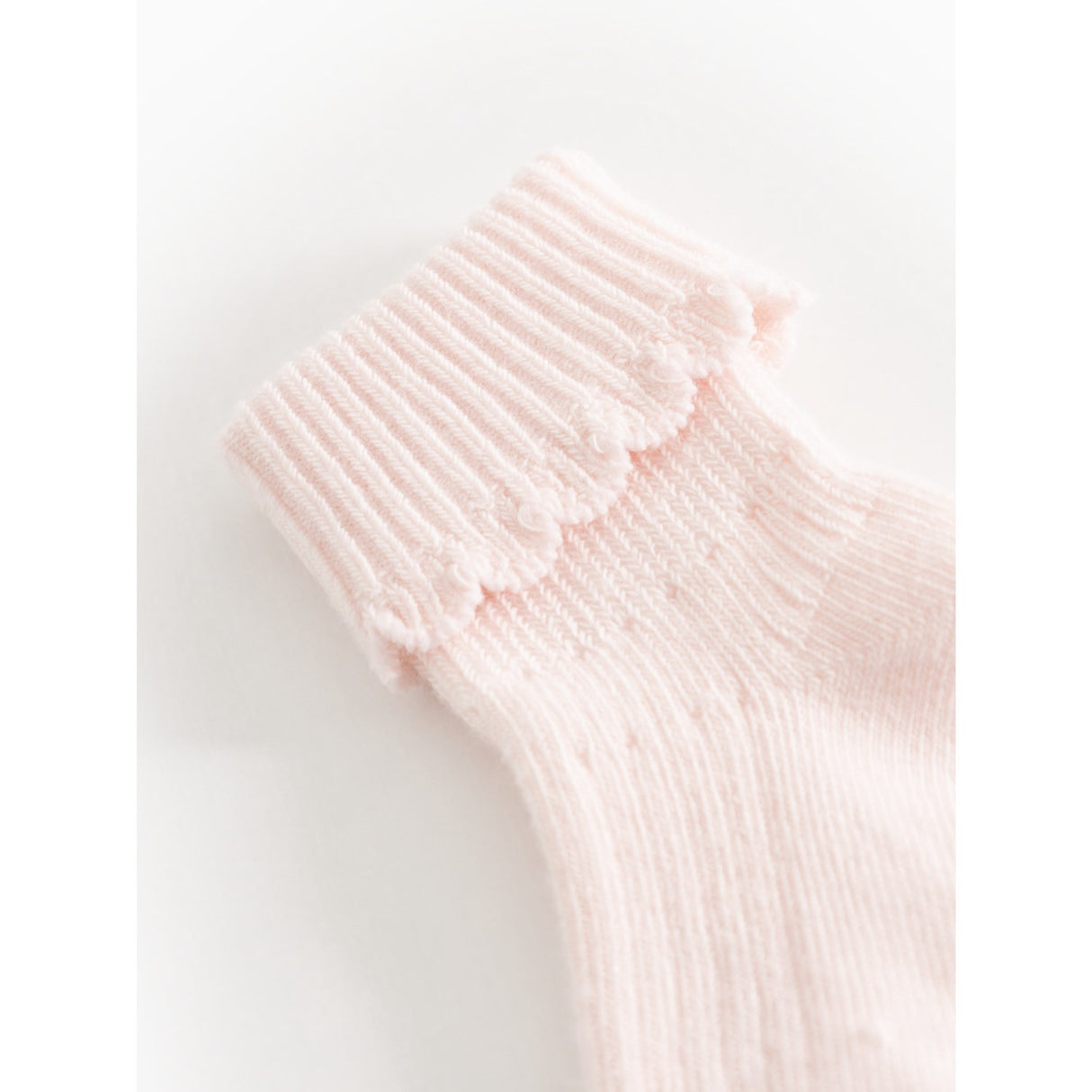 MarMar Rosa Newborn Socks Scallop 2-pack Socks