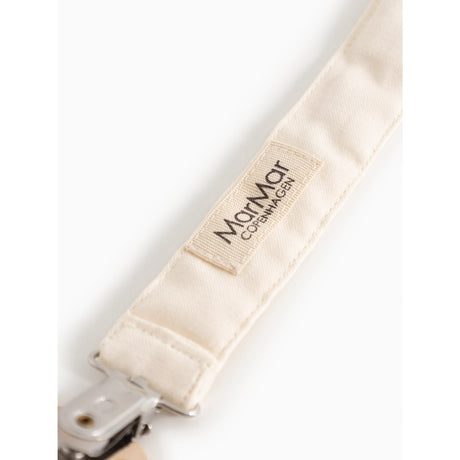 MarMar Crispy Poplin Mini Bloom Emb. Alo Embroidery Pacifier Clip