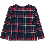 THE NEW Siblings Navy Blazer Check Tnstholiday Tartan Night Set