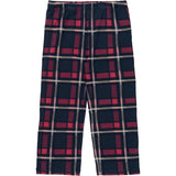 THE NEW Siblings Navy Blazer Check Tnstholiday Tartan Night Set