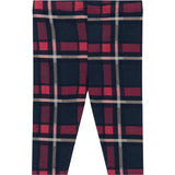 THE NEW Siblings Navy Blazer Check Tnsbholiday Tartan Leggings