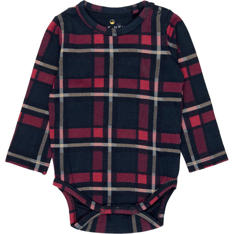 THE NEW Siblings Navy Blazer Check Tnsbholiday Tartan L_S Body