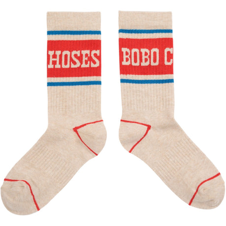 Bobo Choses Beige Bobo Choses Pop Long Socks