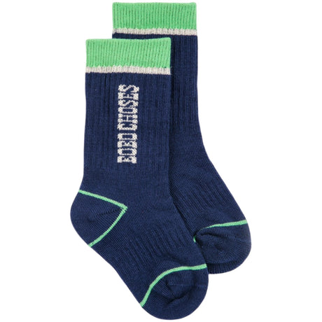 Bobo Choses Navy Blue Bobo Choses Long Socks