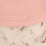 Pippi Rose Tan Bib Muslin W. Aop (2-Pack)