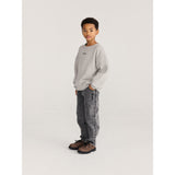 Bobo Choses Light Heather Grey Mush Monster Duo Sweatshirt