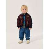 Bobo Choses Midnight Blue Taxi Saurus Tag Denim Pants