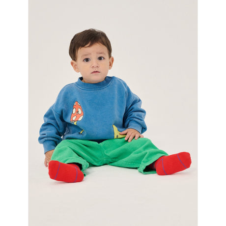 Bobo Choses Green Mush Monsters Duo Corduroy Pants