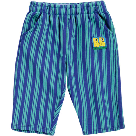 Bobo Choses Blue Booo Bo Choses Tag Stripes Jogging Pants