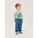 Bobo Choses Blue Booo Bo Choses Tag Stripes Jogging Pants