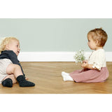 GObabyGO Bamboo Strømper Antislip Offwhite