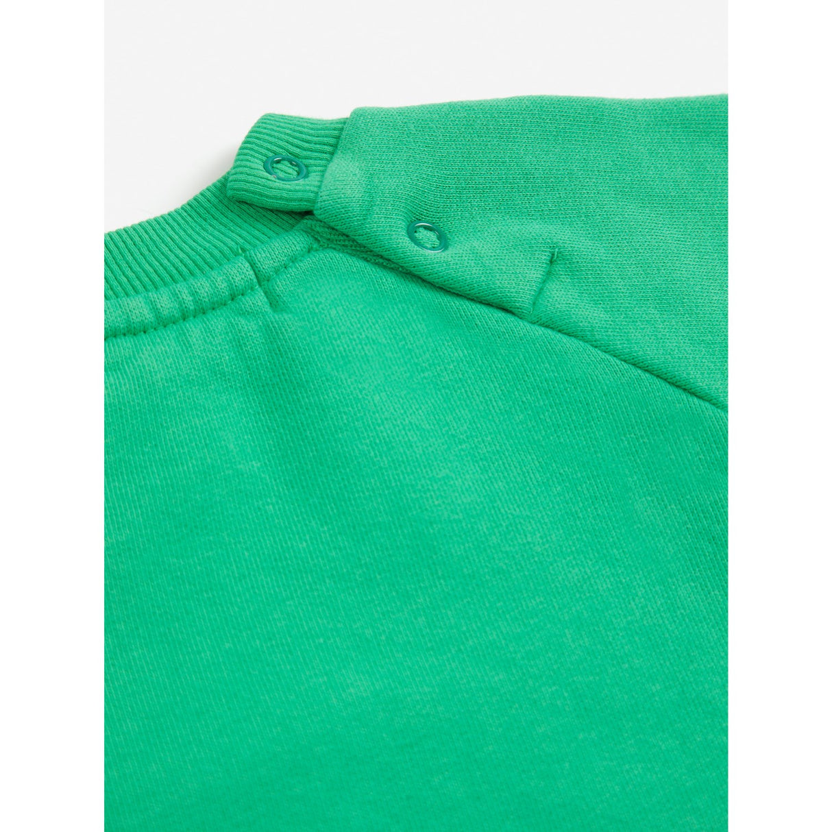 Bobo Choses Green Long Pinky Puff Sweatshirt