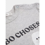 Bobo Choses Light Heather Grey Booty Ghosts T-Shirt