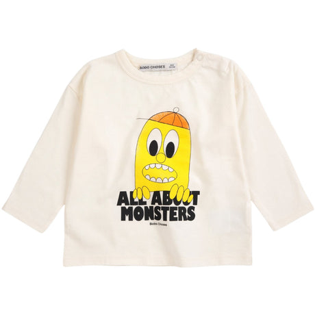 Bobo Choses Offwhite Bigtooth Lemon T-Shirt