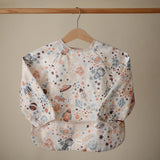 Mushie Space Mushie Long Sleeve Bib - Space