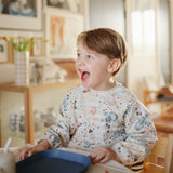 Mushie Space Mushie Long Sleeve Bib - Space