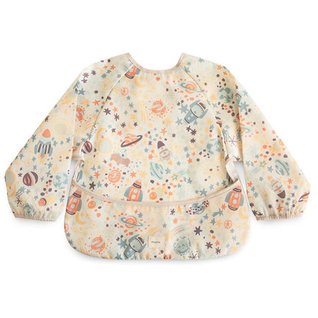 Mushie Space Mushie Long Sleeve Bib - Space
