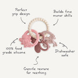 Mushie Fairy Mushie Fairy Teething Ring