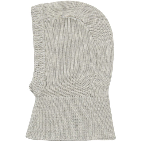 FUB Light Grey Melange Baby Balaclava