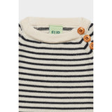 FUB Ecru/Navy Baby Sweater