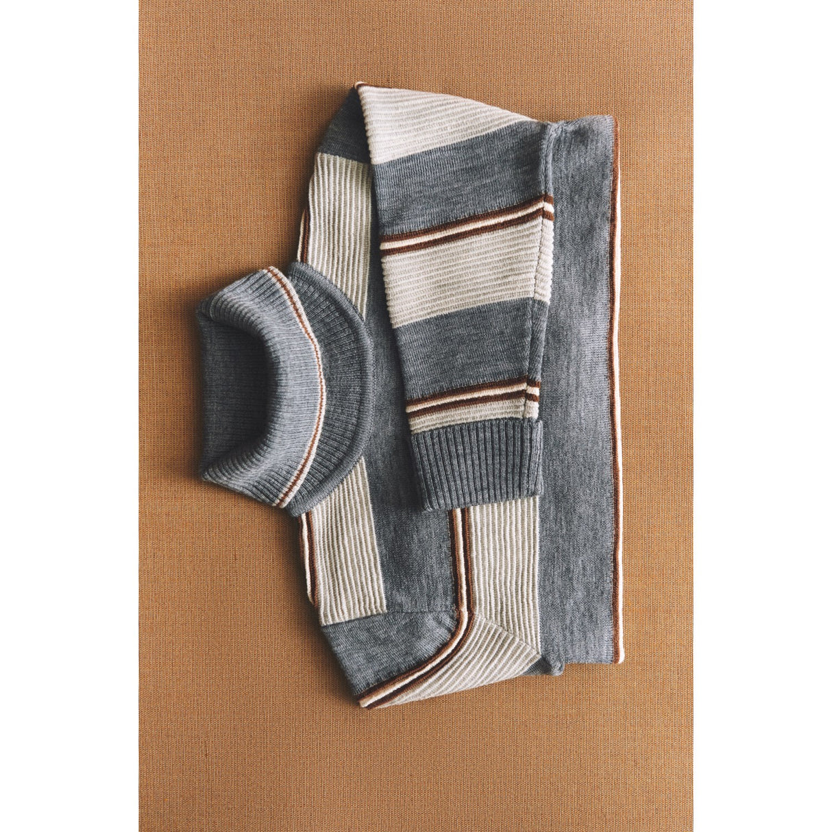 FUB Steel/Light Grey Melange Baby Ottoman Crew