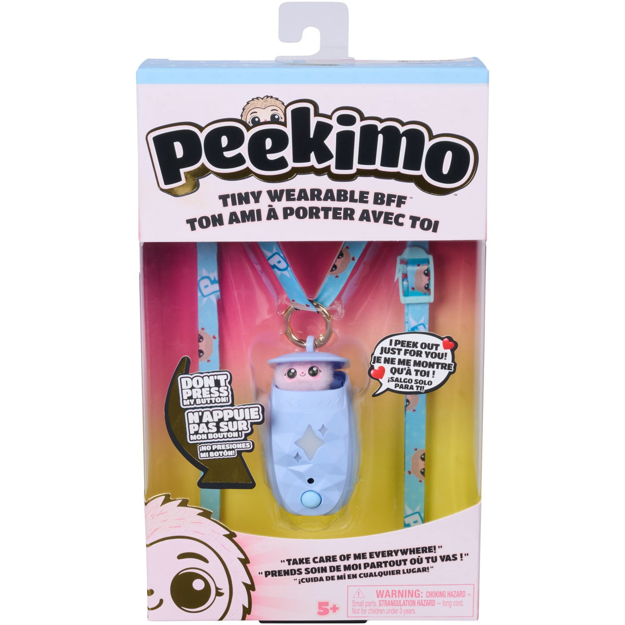 Peekimo Interaktivt Kæledyr Blå Boo