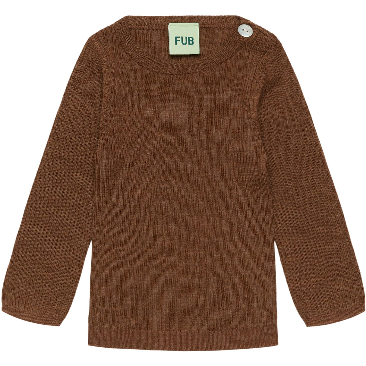 FUB Hazel Melange Baby Rib Blouse