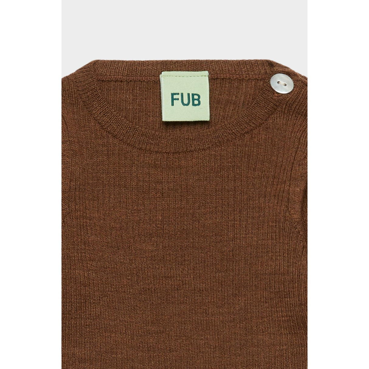 FUB Hazel Melange Baby Rib Blouse