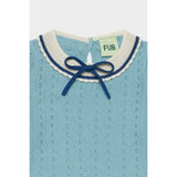 FUB Light Teal Baby Bow Body