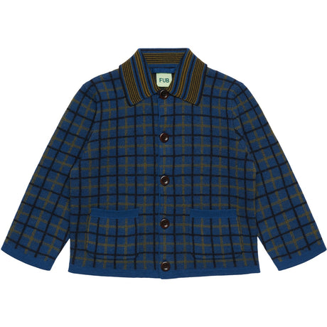 FUB Deep Indigo Felted Jacket