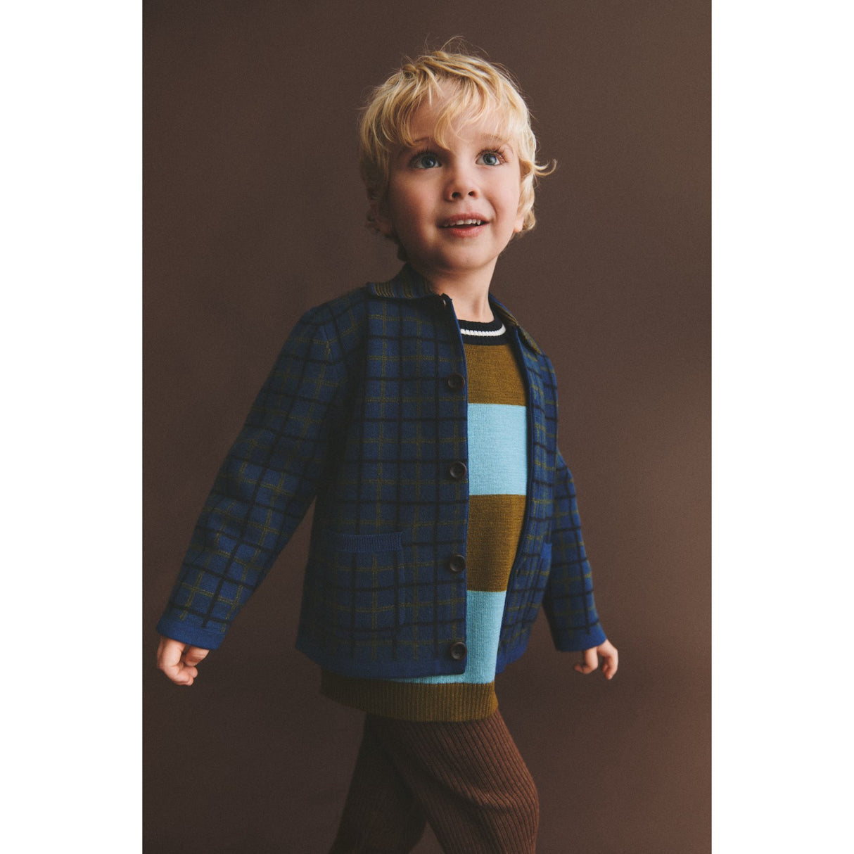FUB Deep Indigo Felted Jacket