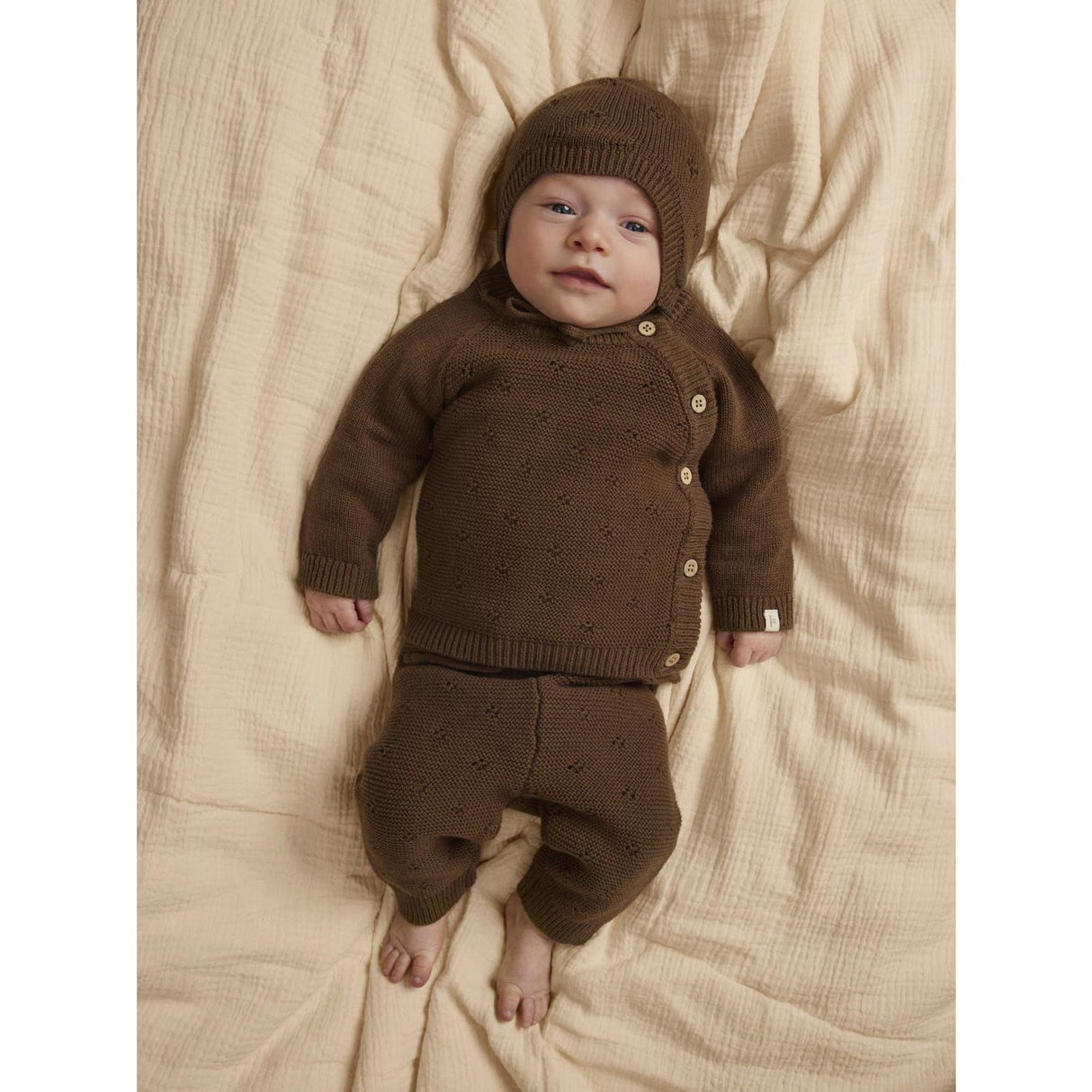 Lil'Atelier Teak Nbnlaguna Knit Pants Lil