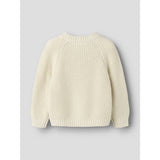 Lil'Atelier Turtledove Lovely Nmfemlen Emb Knit Lil